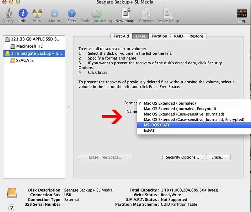 How To Format A External Hard Drive For Mac